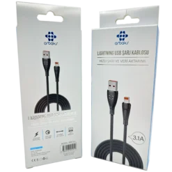 3.1A iphone Şarj Kablosu Arbaks ARB-52