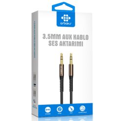 1 Metre 3.5mm Aux Kablosu Arbaks ARB-033