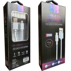 6A Turbo Kablo TYPE-C Arbaks Arb-120