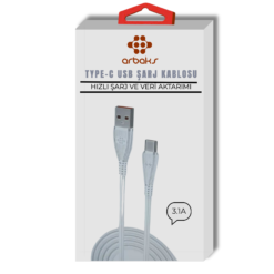 USB-A to TYPE-C ŞARJ KABLO - ARB-051