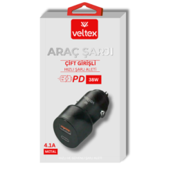 VELTEX ARAÇ ŞARJ BAŞLIK - ARB-104
