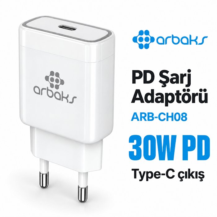 ARBCH08 30W PD TYPE-C BAŞLIK
